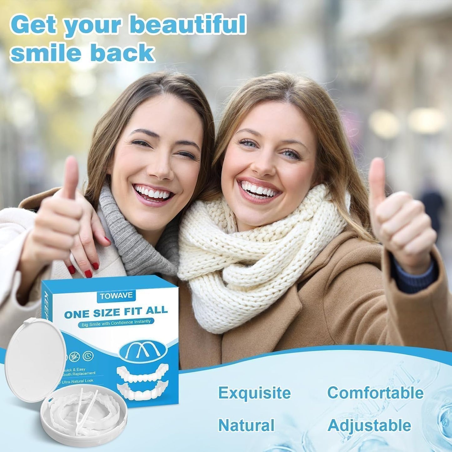 Appareil dentaire Premium en silicone